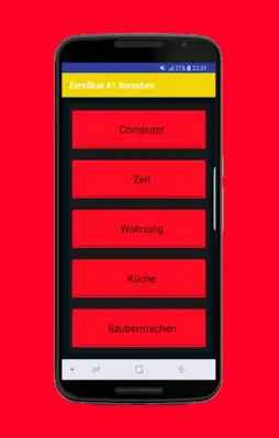 Zertifikat A1 Sprechen android App screenshot 2